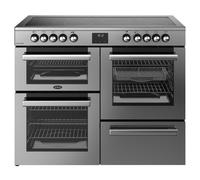 Belling Cookcentre 110E Ceramic Range Cooker 444411804 STAINLESS STEEL