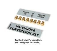 Belling COOKCENTRE 60DF LPG Conversion Kit 012860220 Gas Jets Nozzles Injectors