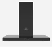 Belling COOKCENTRE CHIM 90T BLK 90cm Chimney Cooker Hood, Ducted and Recirculation