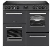 Belling Farmhouse 100E 100cm Electric Range Cooker with Ceramic Hob - Anthracite - A/A Rated