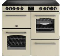 Belling 444411827 100cm Wide Farmhouse Ceramic Range Cooker in Cream