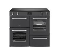 Belling Farmhouse 100Ei 100cm Electric Range Cooker with Induction Hob - Anthracite - A/A Rated