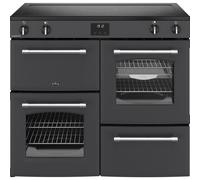 Belling Farmhouse 100Ei 100cm Electric Range Cooker with Induction Hob - Anthracite - A/A Rated