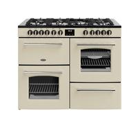 Belling Farmhouse 110cm Dual Fuel Range Cooker - Cream
