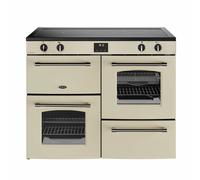 Belling 444411842 110cm Wide Farmhouse Induction Range Cooker in Cream