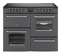 Belling Farmhouse 110E 110cm Electric Range Cooker with Ceramic Hob - Anthracite - A