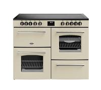Belling Farmhouse 110E 110cm Electric Range Cooker with Ceramic Hob - Cream - A/A Rated