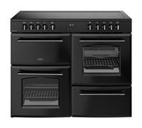Belling Farmhouse 110E Ceramic Range Cooker 444411835 BLACK