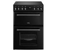 Belling Farmhouse 60cm Ceramic Mini Range Cooker 444411810 BLACK