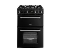 Belling Farmhouse 60cm Dual Fuel Cooker - Black