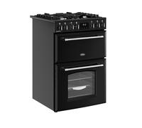 Belling Farmhouse 60cm Dual Fuel Cooker - Black