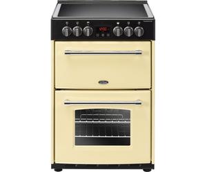 Belling Farmhouse 60E 60cm Electric Mini Range Cooker -cream 444444710 A]