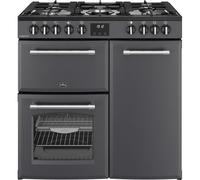 Belling 444411819 Farmhouse 90cm Dual Fuel Range Cooker - Anthracite