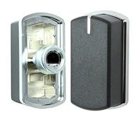 Belling Genuine 444449565 444449566 Oven Cooker Hob Control Switch Knobs (Black/Silver, Pack of 2)