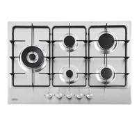 Belling GHU753RI 444411638 - Stainless Steel 75cm 5 Burner Gas Hob - 3.6kW Wok Burner