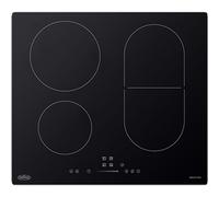 Belling Black IHL602 60cm Touch Control Four Zone Electric Induction Hob