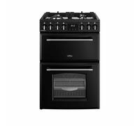 Belling Farmhouse 60cm Dual Fuel Cooker - Black
