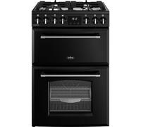 Belling Farmhouse 60cm Dual Fuel Cooker - Black
