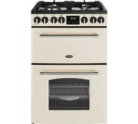 Belling Farmhouse 60cm Dual Fuel Cooker - Cream