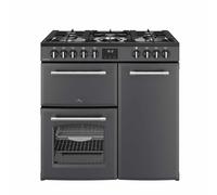 Belling RCAFARM90DFA 900mm Dual Fuel Range Cooker 5 Burners Inc WOK Anth