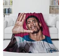 Bellingham Soft Fuzzy Blanket - England Football Soft Blanket Birthday Gift for Son Daughter Grandson Granddaughter Friend 70x80inch(180x200cm)