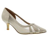 Bellini Blasé Women's Pointed Toe Everyday Comfort Pump, Gold Metallic, 4.5 UK
