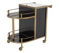 Bellini Trolley - Brushed Brass