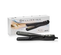Bellissima AirSleek 2-in-1 Hair Straightener, Dries and Creates Natural Smoothness with the Air, Protected Hair Without Extreme Heat, Ionizer, Ceramic Coating and Keratin, 2 Temperatures
