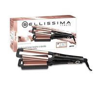 Bellissima Imetec My Pro Beach Waves GT20 400 Hair Straightener for Wide and Narrow Waves, Ceramic Coating, Adjustable Temperature 160°C - 200°C