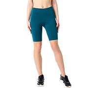 Bellivalini Women's Short Bio-Cotton Leggings BLV50-185 (Emerald Green, 4XL)