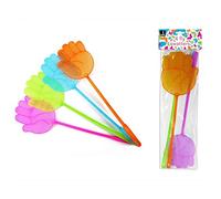 Bell'O Fly Swat Bugs Wasps Mosquito Pest Pack of 4 Indoor Outdoor Travel Office