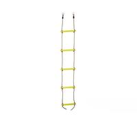 Bello Giardino - Kids Ladder with 5 Plastic Rungs - Outdoor and Indoor Fun - Playground Tower - Climbing Tower Set (Yellow)