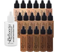 Belloccio All 17 Airbrush Makeup Shades Foundation Set