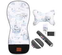 Bellochi | Baby Stroller Seat Liners | Universal Stroller Liner | 85 x 37 cm | Cotton and Velvet | Jambo