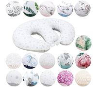 Bellochi Maternity and Nursing Pillow for Twins - Baby Support Pillow - Multifunctional Breastfeeding Pillow with Cover Made of 100% Cotton - OEKO-TEX Certified (Copse)