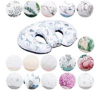 Bellochi Maternity and Nursing Pillow for Twins - Baby Support Pillow - Multifunctional Breastfeeding Pillow with Cover Made of 100% Cotton - OEKO-TEX Certified (Verne)