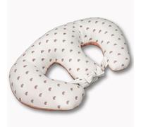 Bellochi Twin Feeding Pillow & Pregnancy Cushion | Tandem Breastfeeding Support for Twins | Oeko-Tex Hypoallergenic Cotton | Ergonomic Design with Washable Cover (Holiday)