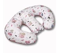 Bellochi Twin Feeding Pillow & Pregnancy Cushion | Tandem Breastfeeding Support for Twins | Oeko-Tex Hypoallergenic Cotton | Ergonomic Design with Washable Cover (Kitren)