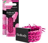 Bellody Original Hair Ties hair bands 4 pcs, Candy Pink
