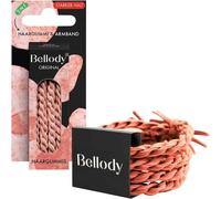Bellody Original Hair Ties hair bands 4 pcs, Ibiza Orange