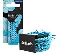 Bellody Original Hair Ties hair bands 4 pcs, Mykonos Blue