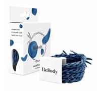 Bellody Original Hair Ties hair bands 4 pcs, Blue Jeans
