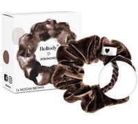 Bellody Original Scrunchies velour scrunchie 1 pcs, Mocha Brown