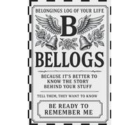 Bellogs: Remember Me Edition: A Family Activities & Memory Book