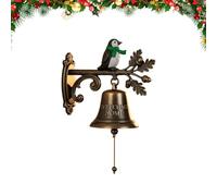 Belloni for Metal Doors for Home - Christmas Garden Entrance Bells, Vintage Sellers | Rustic Farmhouse Bell Hanging Bells for Kitchen Shop Office Church by ingr