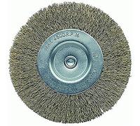 Bellota 50807-60 Circular DIY Brush - Brassed Steel, Curved Wire, Diameter 60 mm