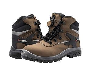 Bellota Click S3 safety boots, Brown, 10 UK, 43 EU
