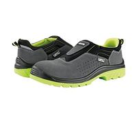Bellota Safety Shoe Comp+ Easy S1P / 7231239S1P, Fire Men, Grey, Green, Black, 39 EU