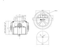 Bellow, air suspensio FEBI 104536 for VOLVO FH 12.777 2005-