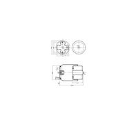 Bellow, air suspensio FEBI 35884 for VOLVO FM9 9.364 2001-2005